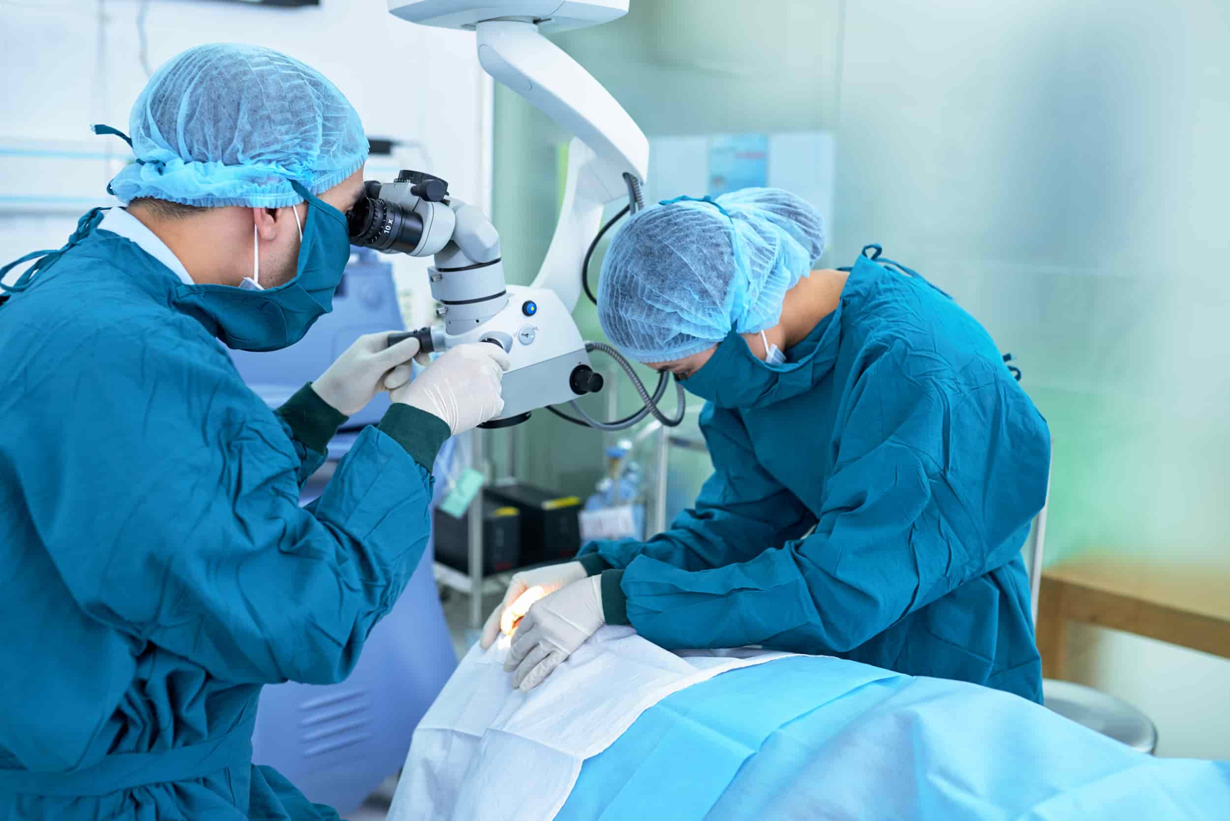 Procédure chirurgicale pour le glaucome en turquie