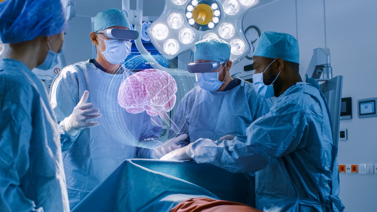 Opération de chirurgie cérébrale en turquie