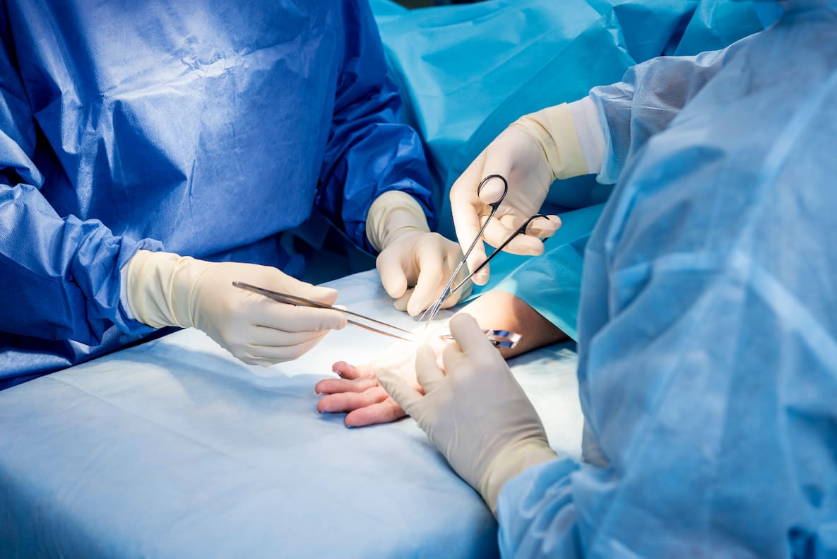 Turkey tendon repair surgery