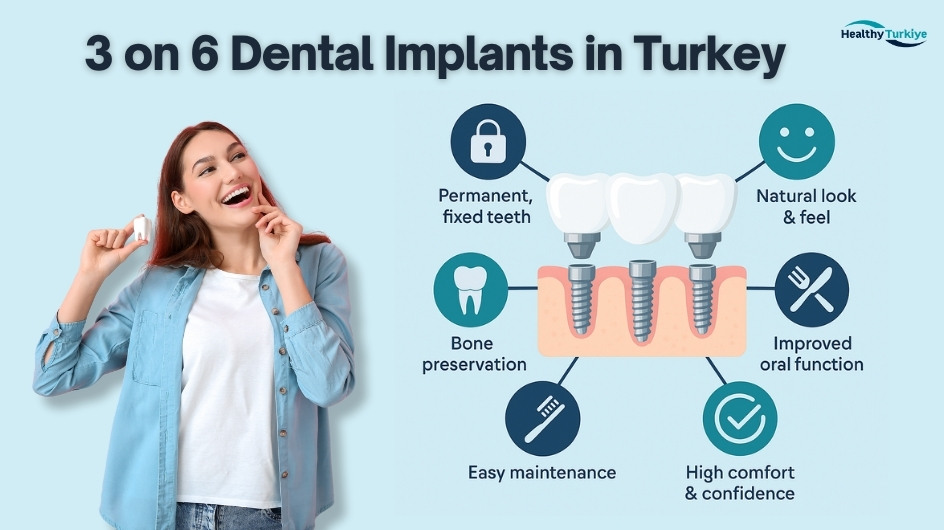 3 on 6 dental implants turkey