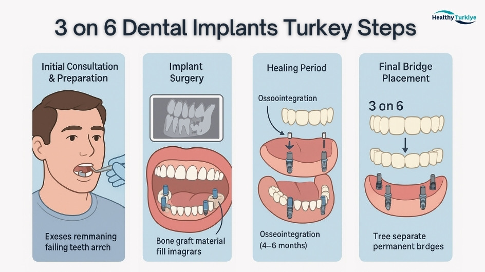 3 on 6  implants turkey