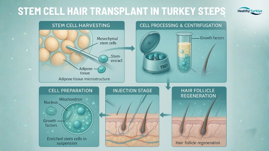 Stem cell hair transplant in türkiye