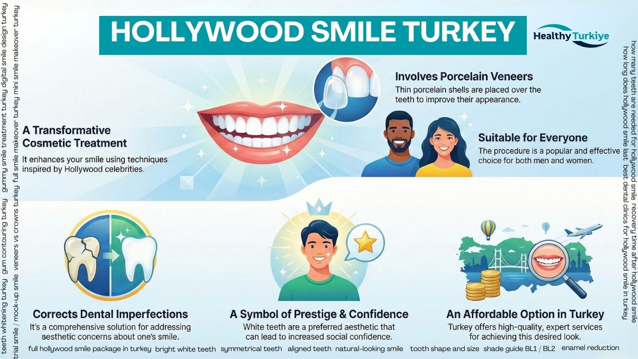Hollywood smile turkey