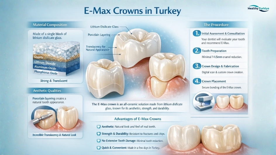 E max crown in turkey