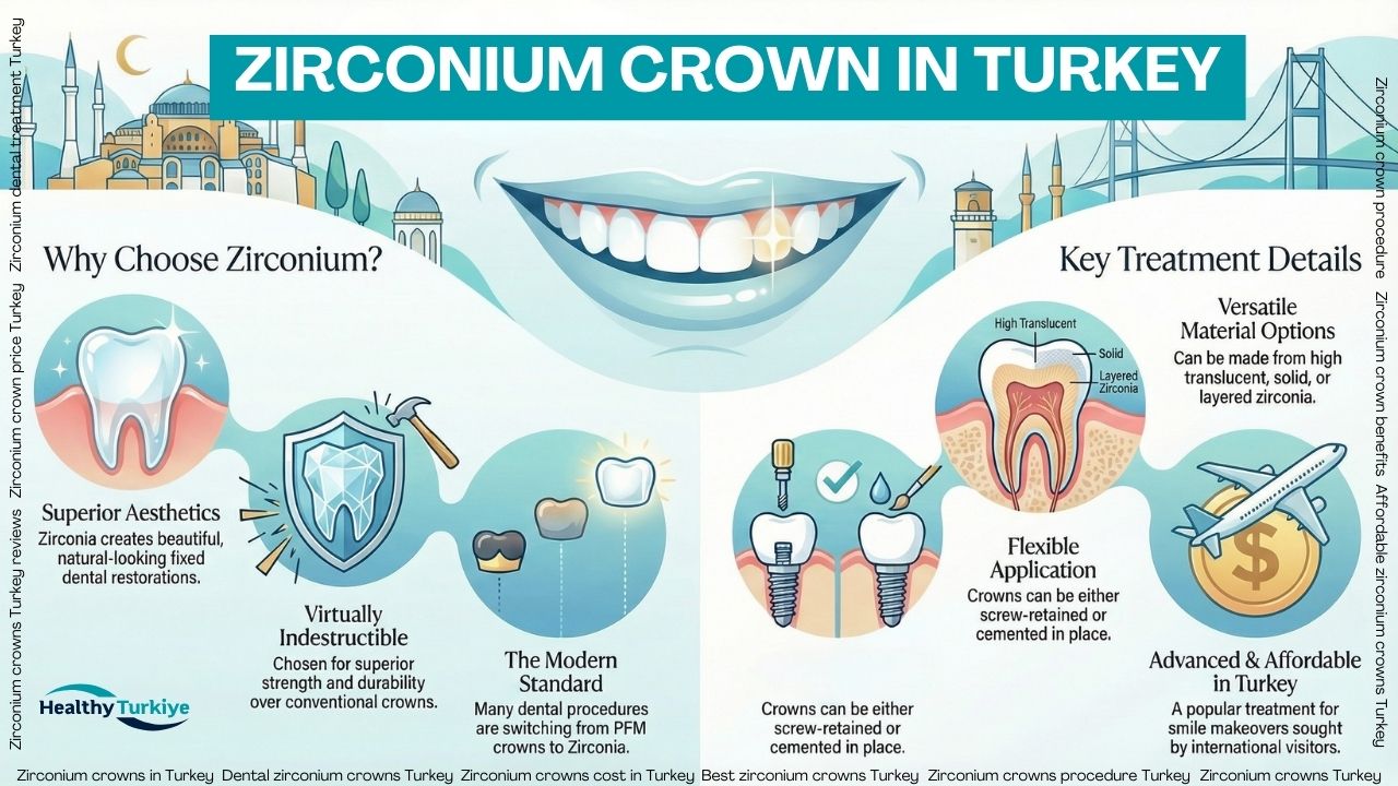 Zirconium crowns in turkey Zirconium crowns in turkey