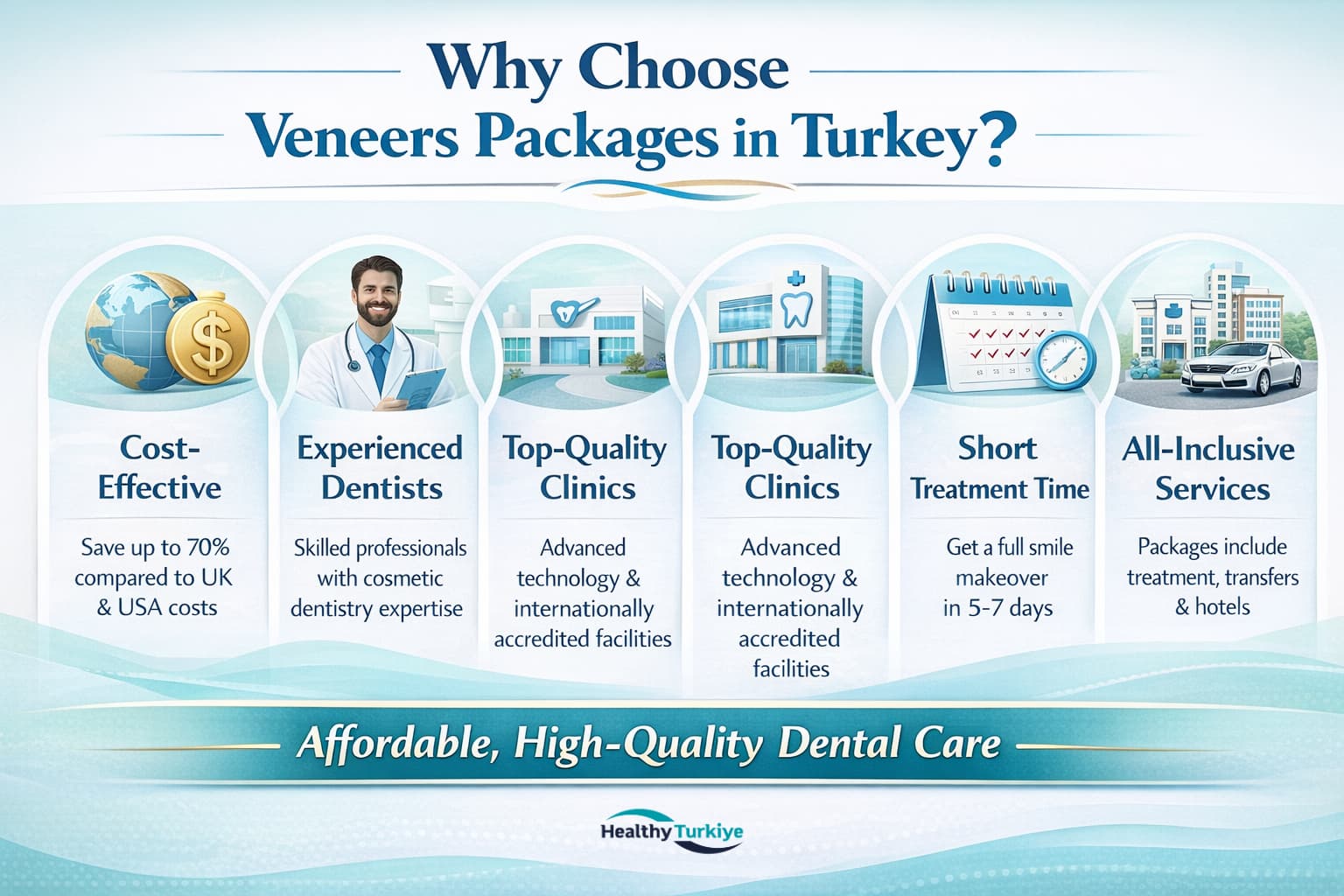 why choose venneers packages turkey