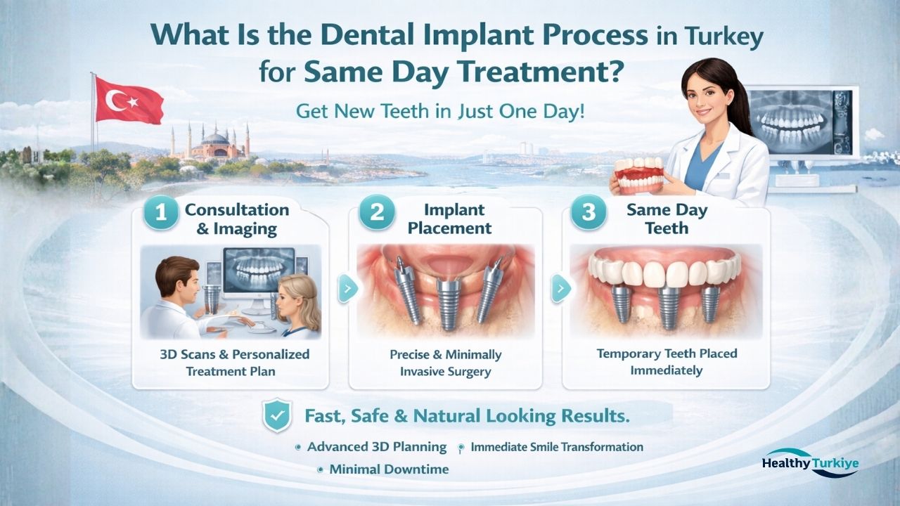 Same Day Dental Implants in Turkey
