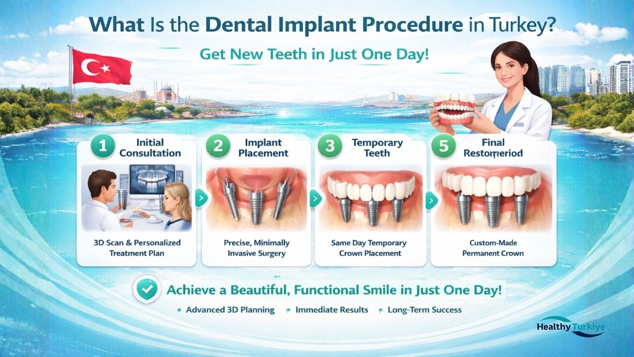 Same Day Dental Implants in Turkey