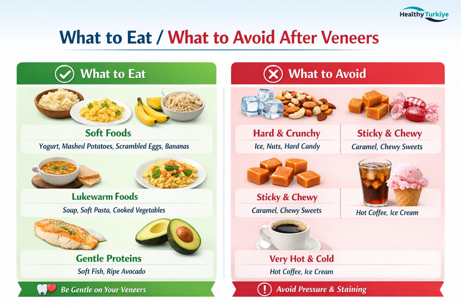 veneers aftercare in turkey