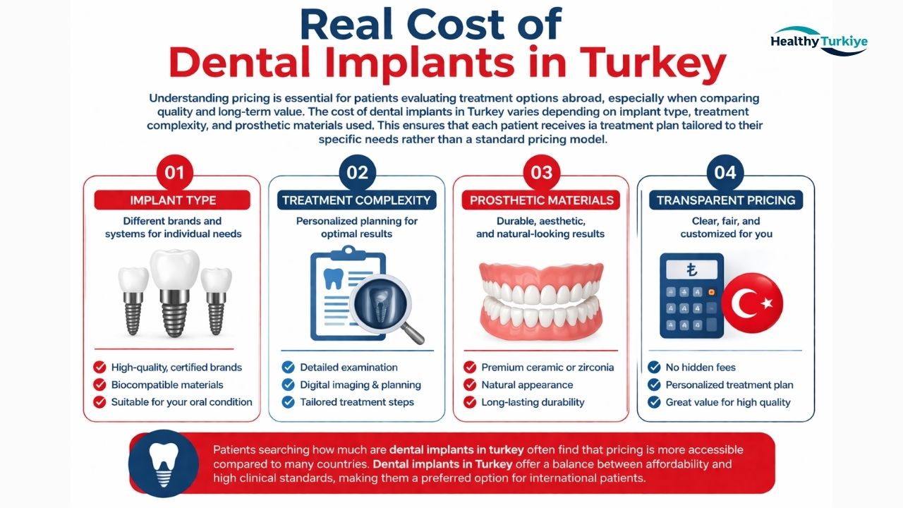 real cost dental implant turkey