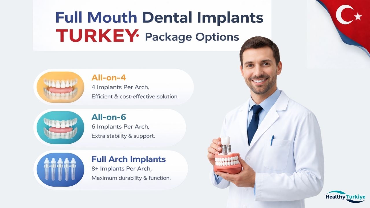 Full Mouth Dental Implants Turkey Package