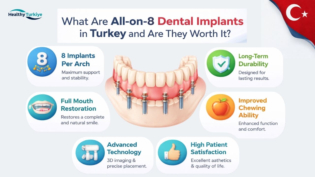 What Are All-on-8 Dental Implants in Turkey and Are They Worth It?