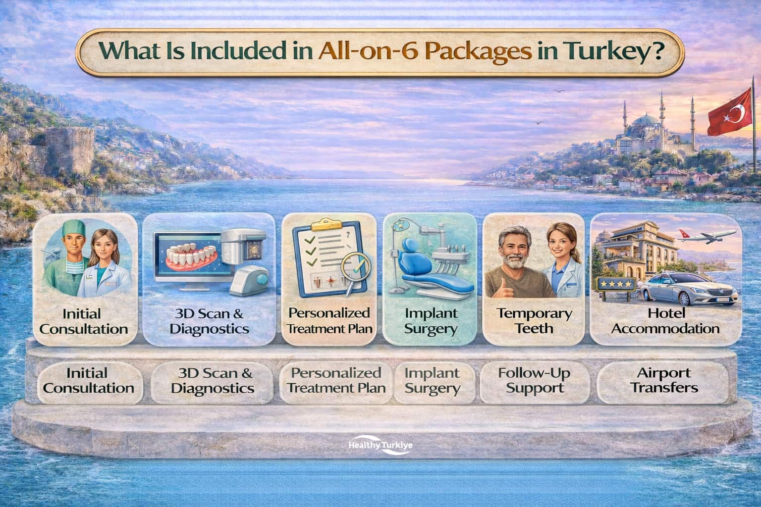 What Is Included in All on 6 Packages in Turkey?