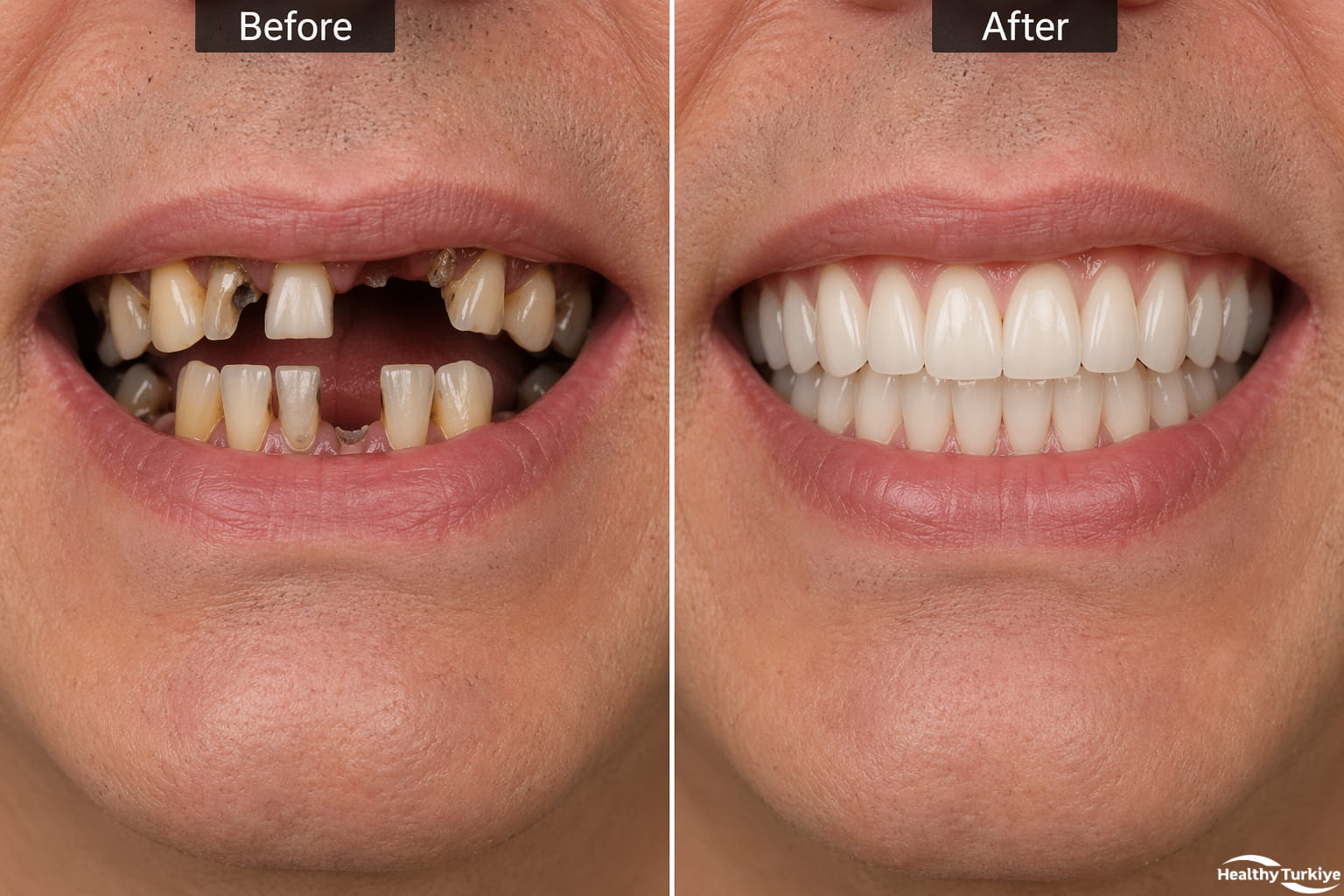 before after all on 6 turkey