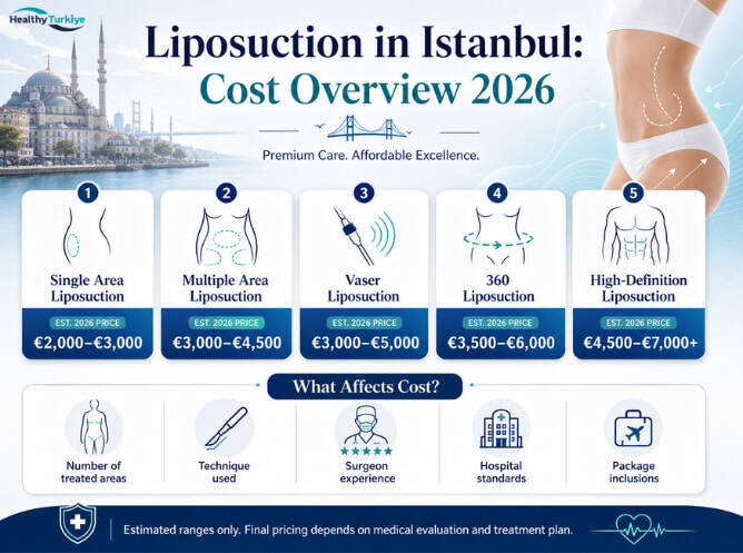 liposuction cost in istanbul 2026