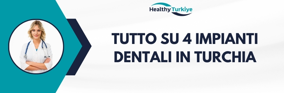 tutto su 4 impianti dentali